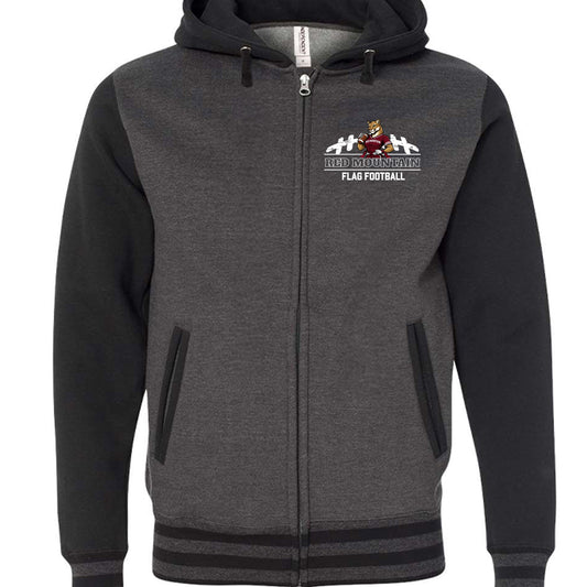 Charcoal Heather/ Black - IND45UVZ - FRONT