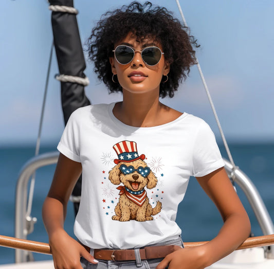 Red White and Poodle - new