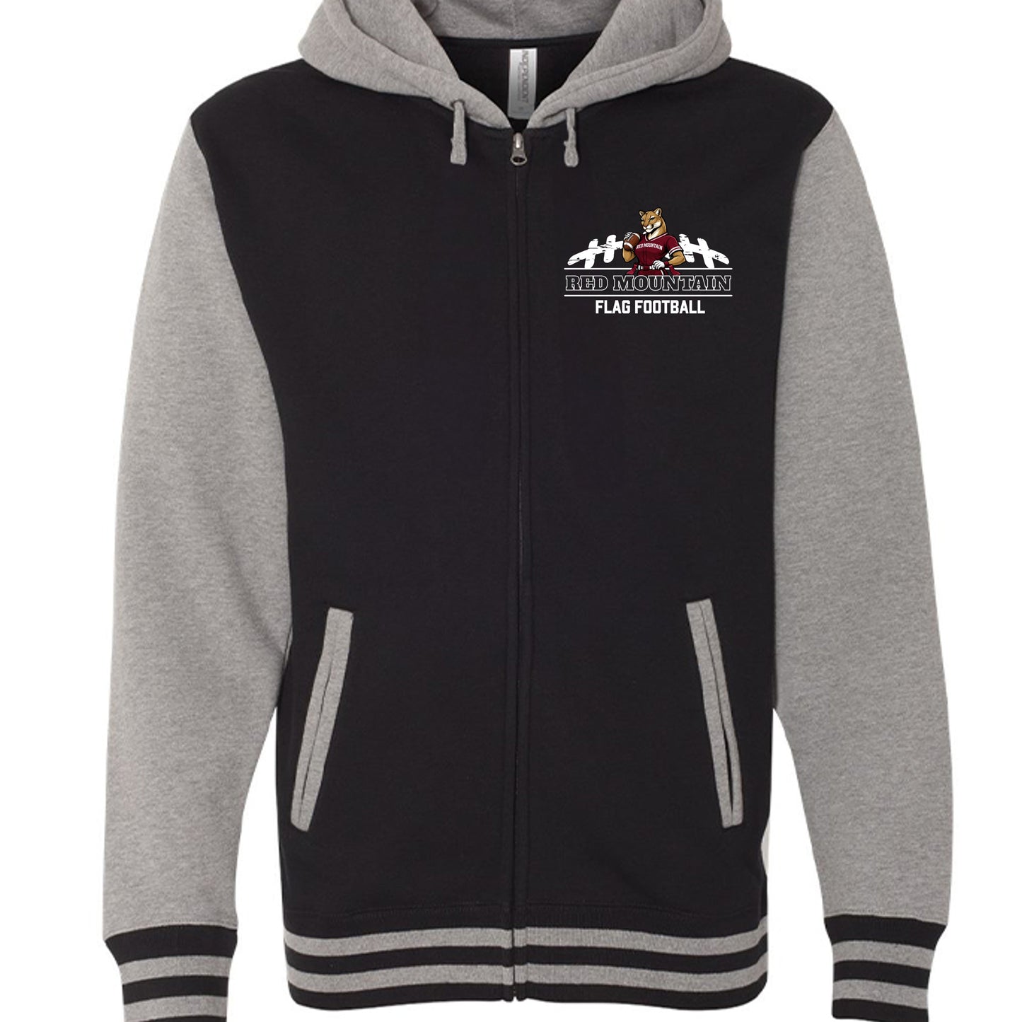 Black/ Gunmetal Heather - IND45UVZ - FRONT