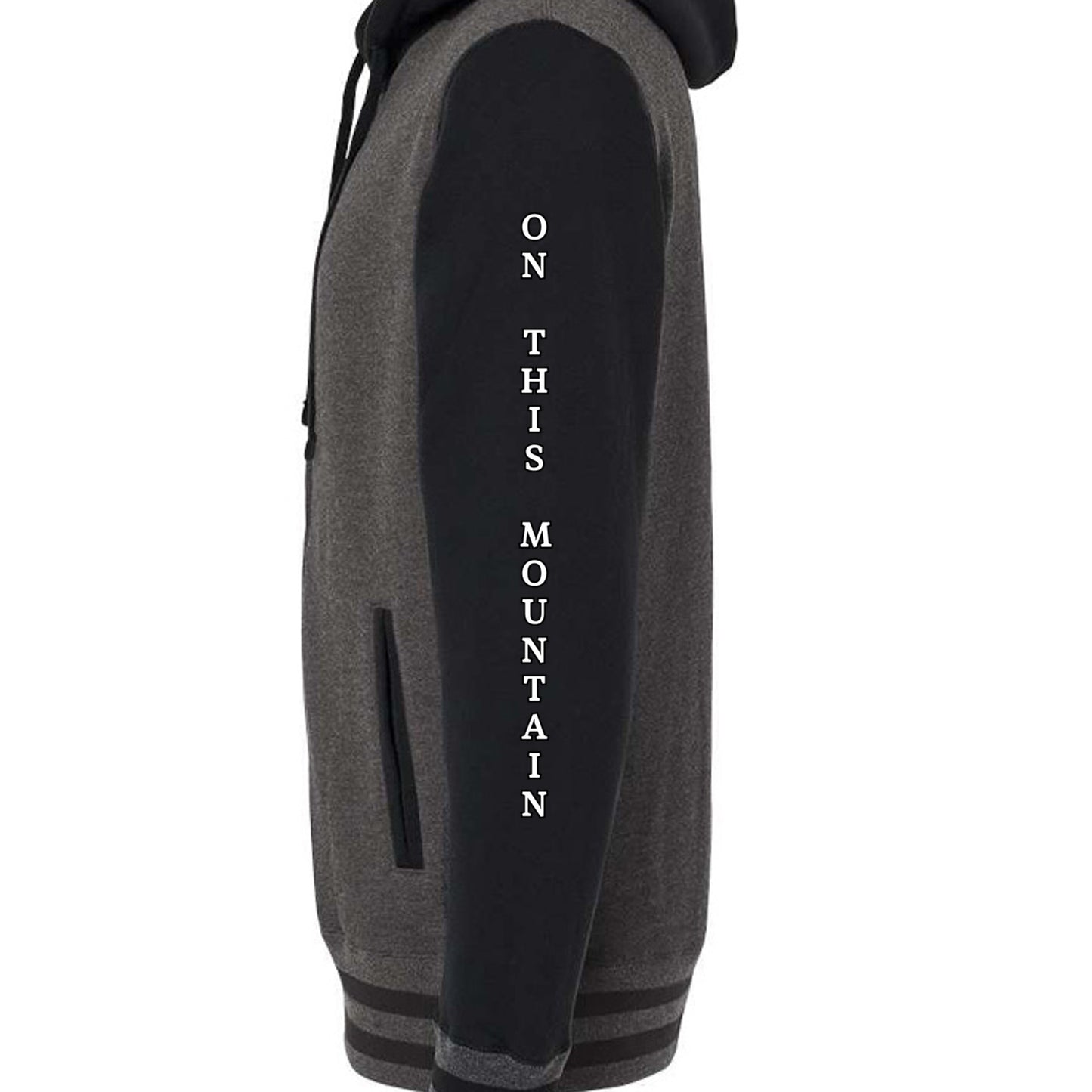 Charcoal Heather/ Black - IND45UVZ - SLEEVE_LEFT