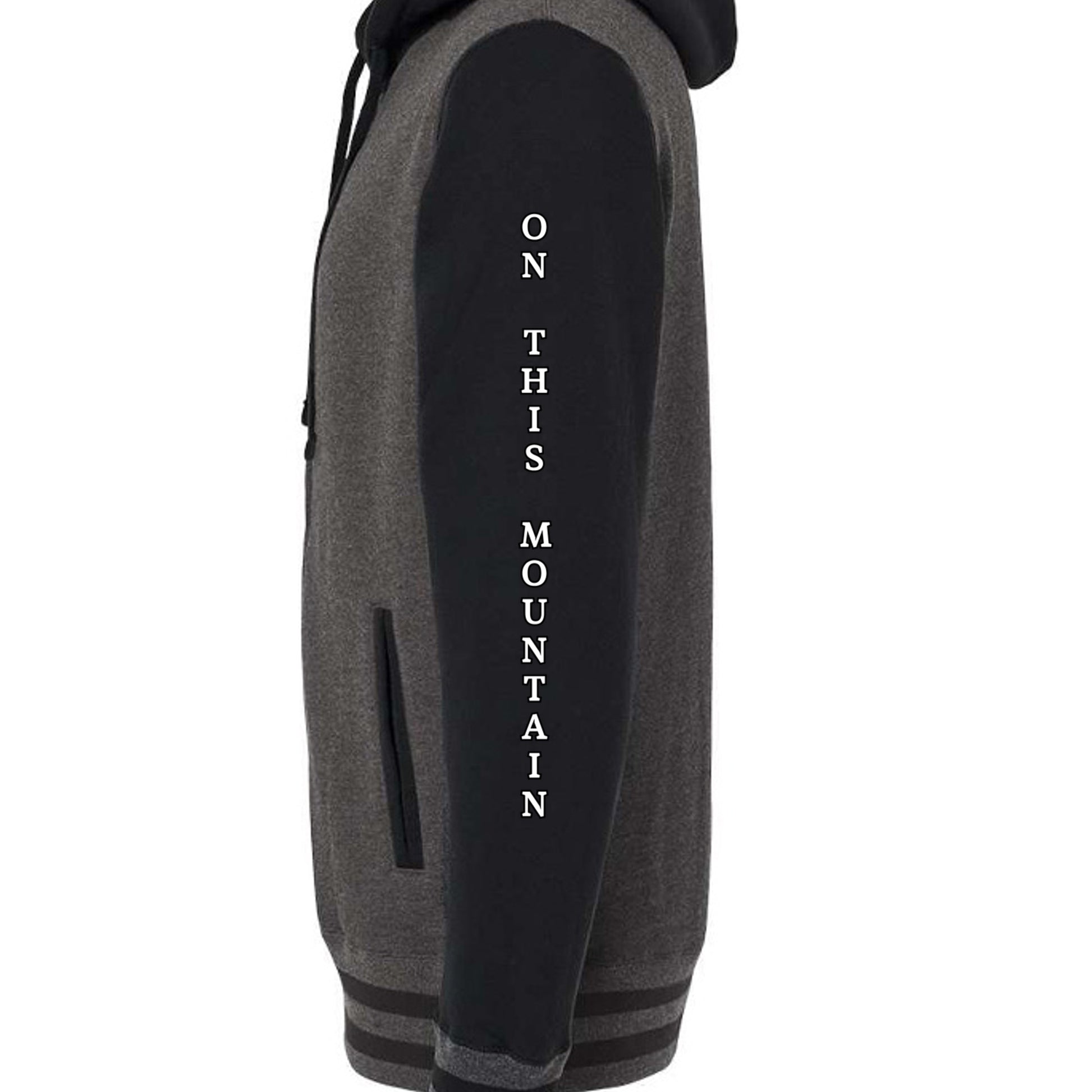 Charcoal Heather/ Black - IND45UVZ - SLEEVE_LEFT