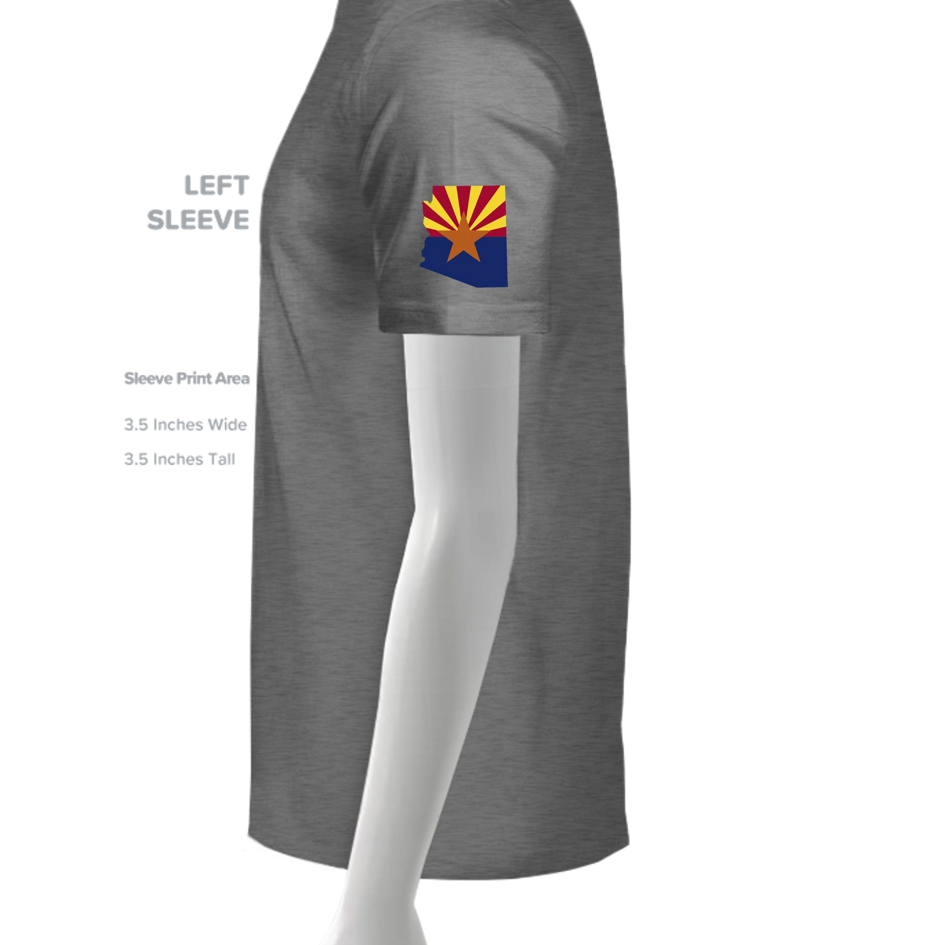 GRAPHITE HEATHER - G500 - SLEEVE_LEFT