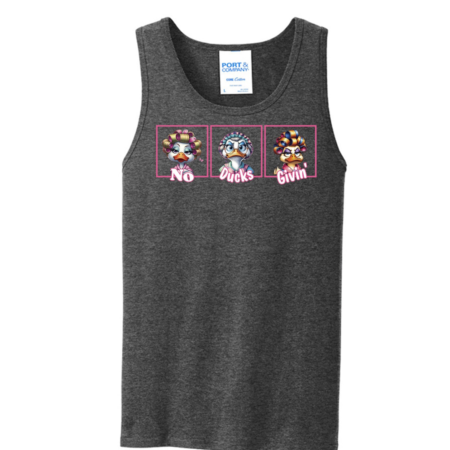 Dark Heather Grey - PC54TT - FRONT