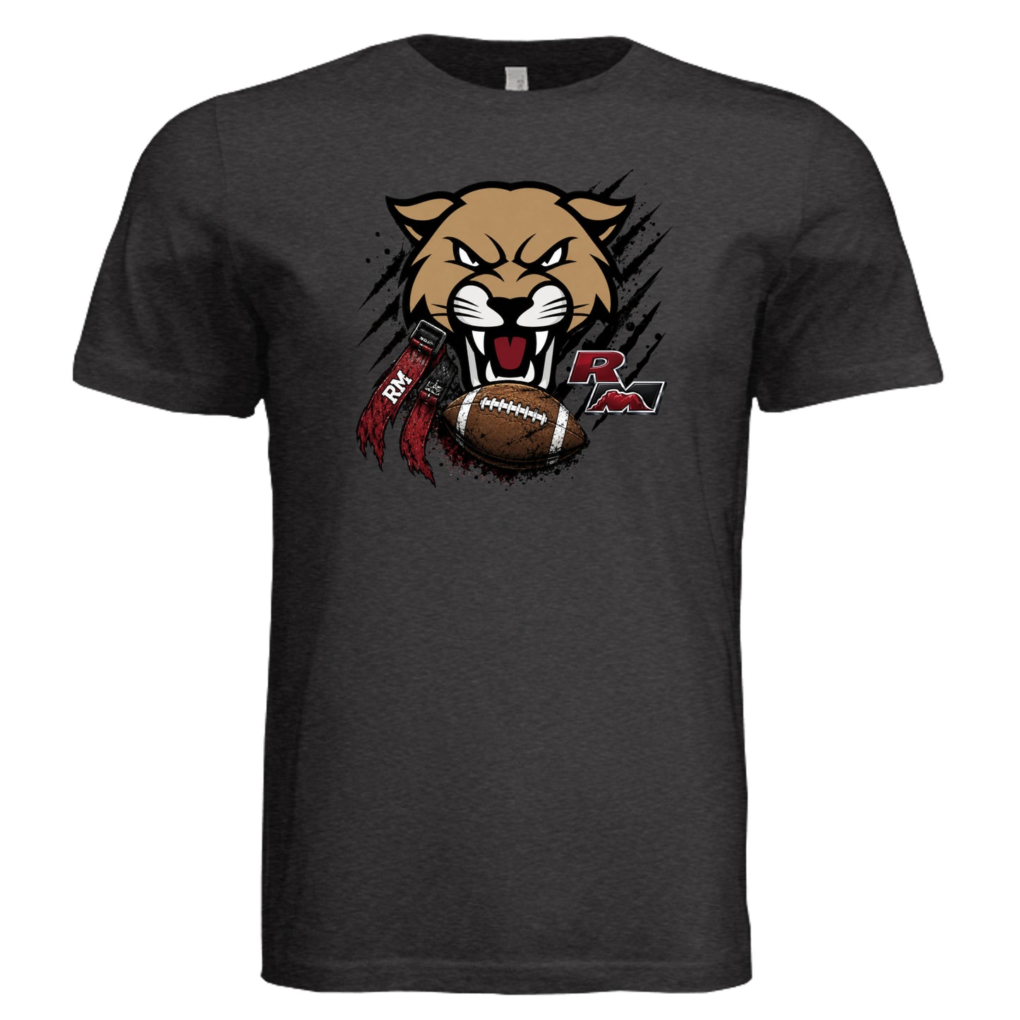 BLK HTHR TRIBLND - 3413C - FRONT